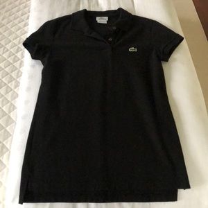 Lacoste black polo